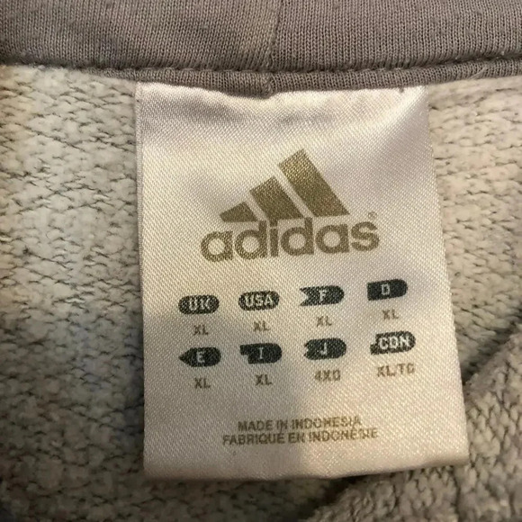 Vintage Adidas Pioneers Football Unisex Adults Heavy Hoodie Sweatshirt Size XL - Picture 3 of 10